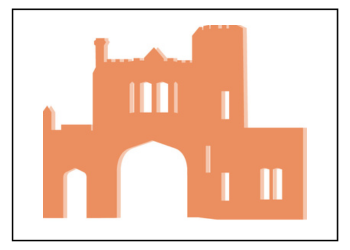 Icon representing the Gatehouse at the George St entrance to Parramatta Park