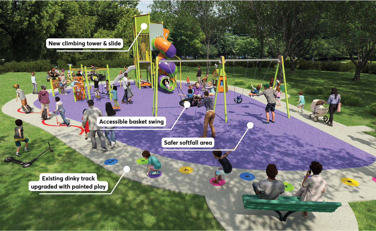 Proposed playground design