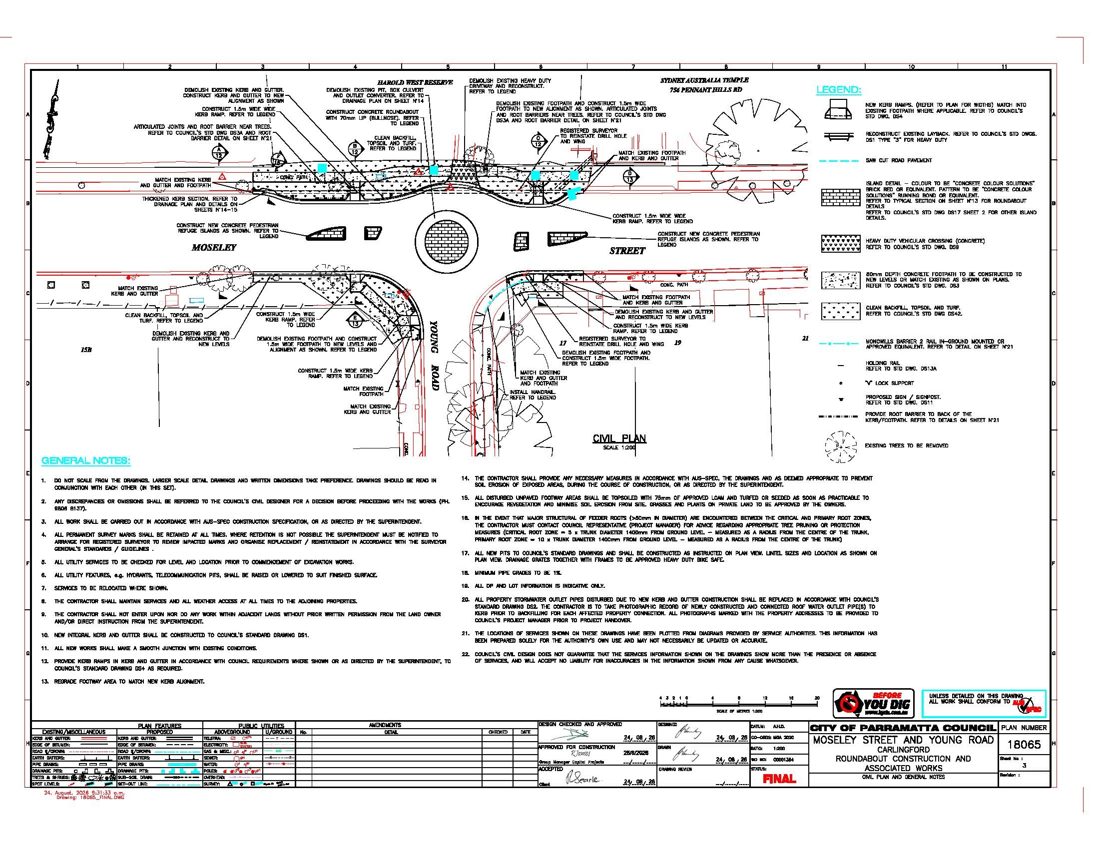 construction schematic diagram