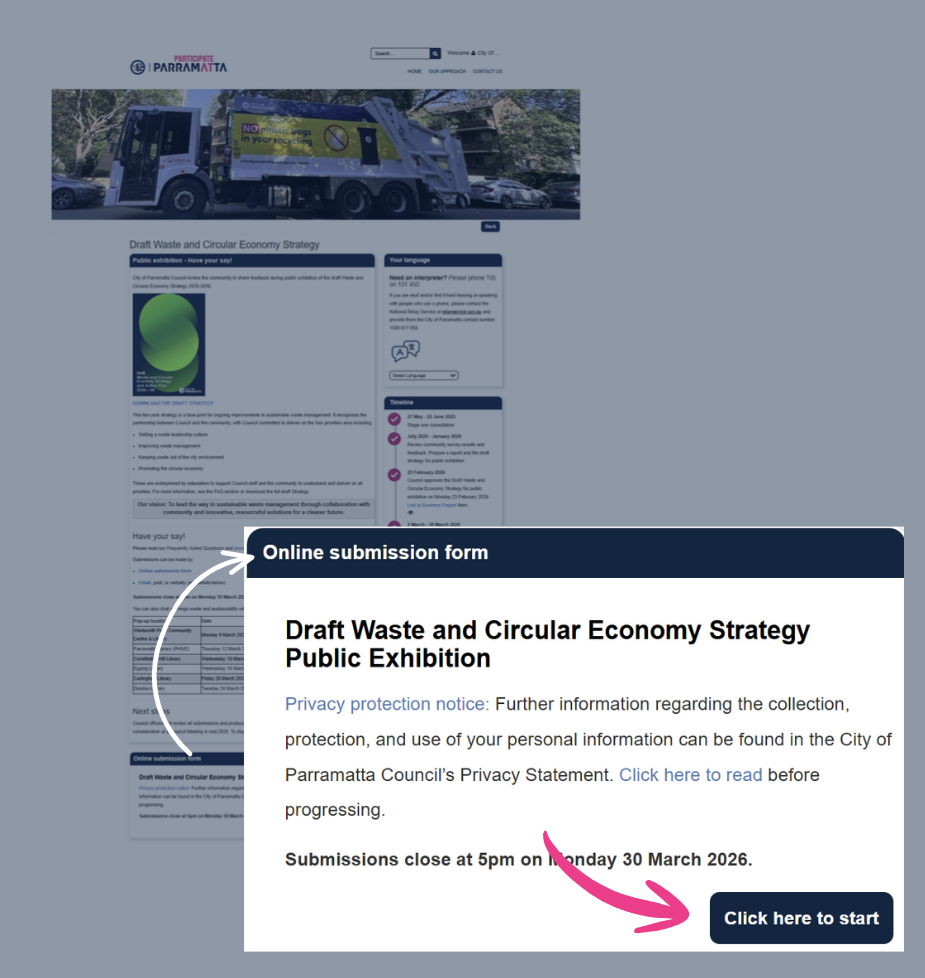 online submission form 